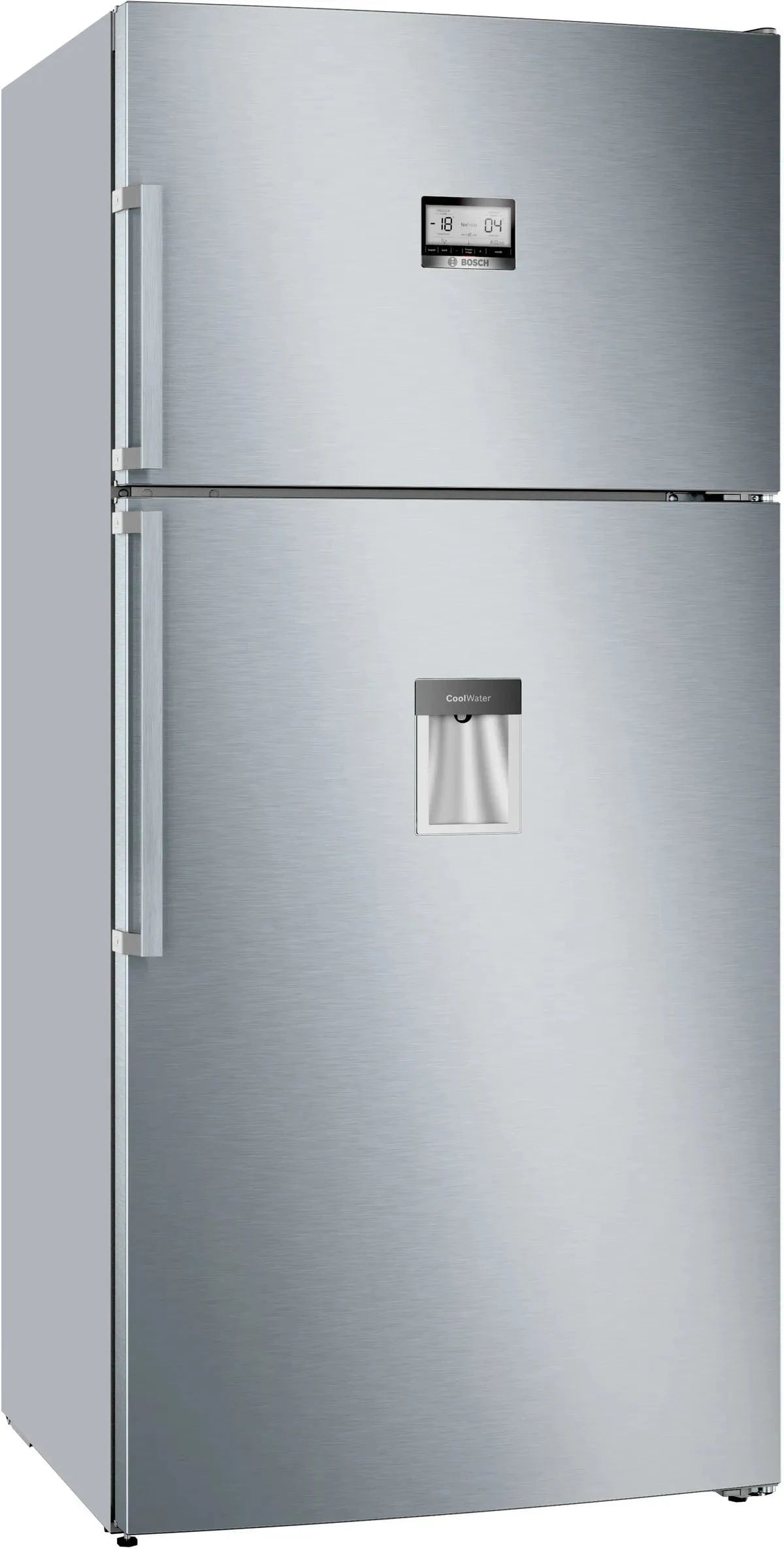 Bosch Fridge/Freezer Bosch 687L Silver Inox Freestanding Top Freezer- Fridge KDD86A1304