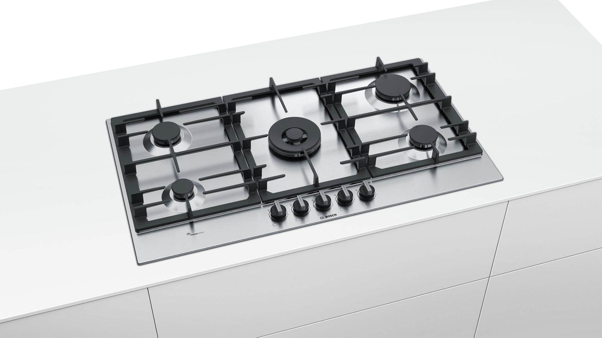 Bosch Gas Hob Bosch 90cm Gas hob Stainless steel PCR9A5B90Z (7295194857561)
