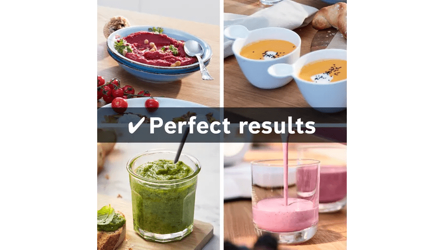 Bosch Hand Blender Bosch VitaPower Series 4 Blender Stainless Steel 1200W MMB6386M (7289264308313)