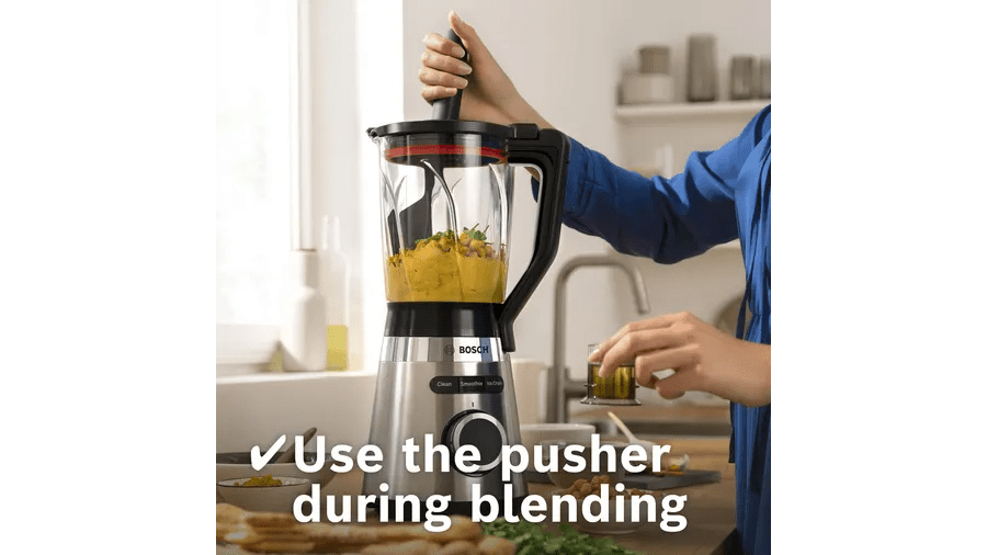 Bosch Hand Blender Bosch VitaPower Series 4 Blender Stainless Steel 1200W MMB6386M (7289264308313)