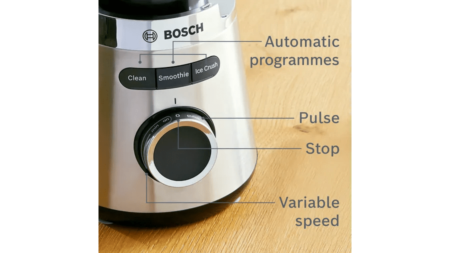 Bosch Hand Blender Bosch VitaPower Series 4 Blender Stainless Steel 1200W MMB6386M (7289264308313)