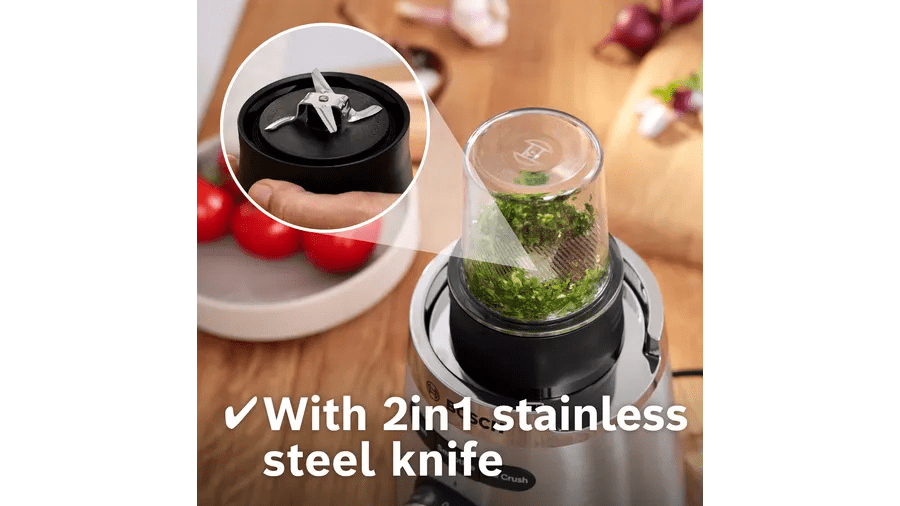 Bosch Hand Blender Bosch VitaPower Series 4 Blender Stainless Steel 1200W MMB6386M (7289264308313)