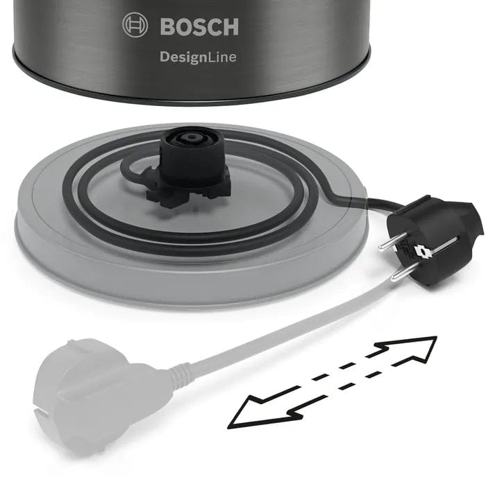 Bosch KETTLE Bosch Kettle Design Line 1.7 L Graphite TWK5P475 (6543229026393)