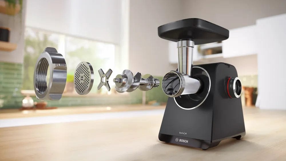 Bosch Meat Mincer Bosch Food mincer MultiPower Series 4 Black MFWS440B (7826309873753)