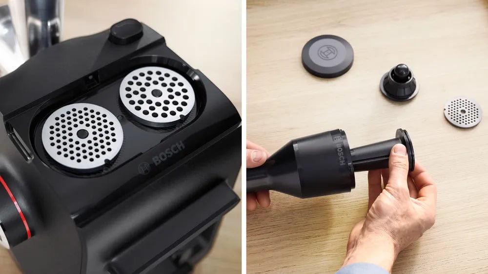 Bosch Meat Mincer Bosch Food mincer MultiPower Series 4 Black MFWS440B (7826309873753)