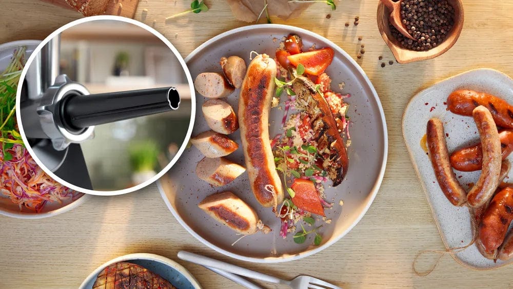 Bosch Meat Mincer Bosch Food mincer MultiPower Series 4 Black MFWS440B (7826309873753)