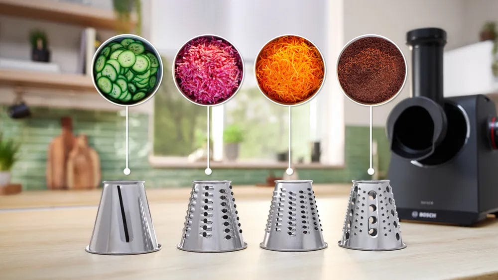 Bosch Meat Mincer Bosch Food mincer MultiPower Series 4 Black MFWS440B (7826309873753)