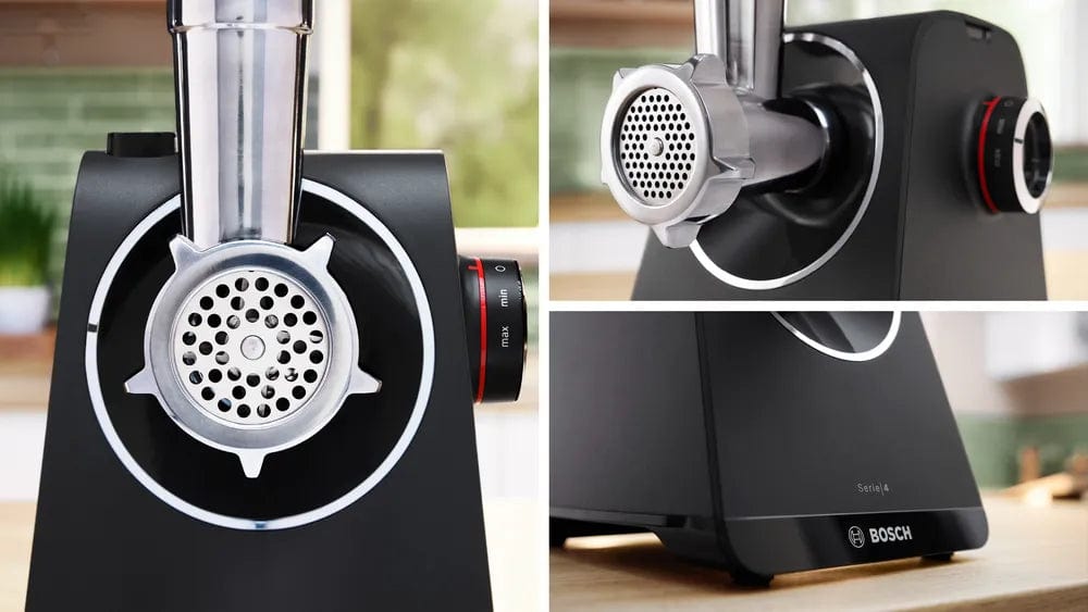 Bosch Meat Mincer Bosch Food mincer MultiPower Series 4 Black MFWS440B (7826309873753)