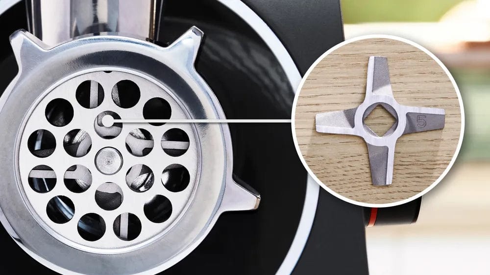 Bosch Meat Mincer Bosch Food mincer MultiPower Series 4 Black MFWS440B (7826309873753)