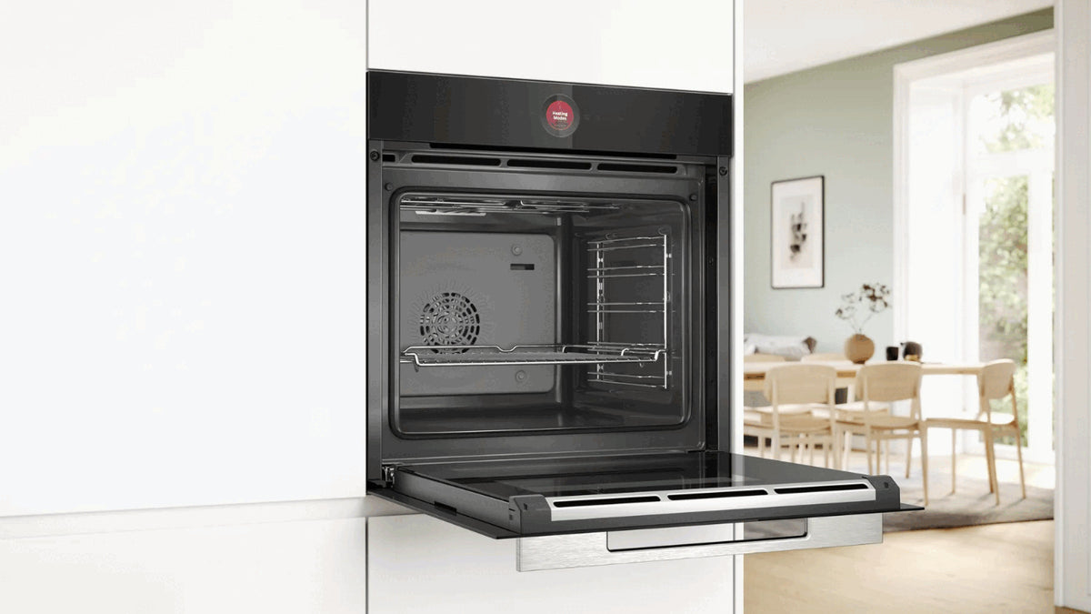 Bosch Oven Bosch 60cm Black Series 8 Built-In Oven - HBG7341B1M