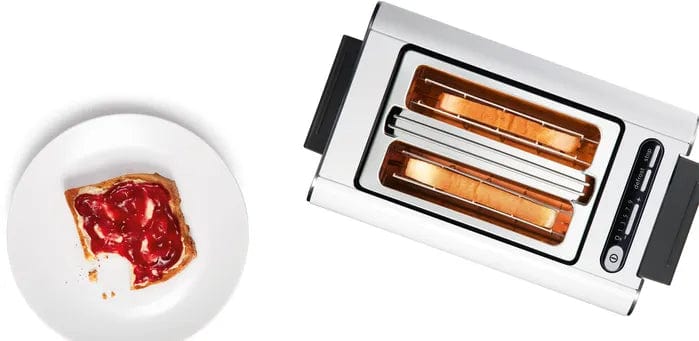 Bosch TOASTER Bosch 2 Slice Compact toaster Skyline White TAT8611 (6543015280729)