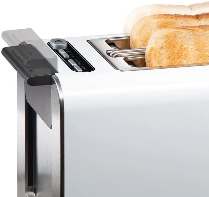 Bosch TOASTER Bosch 2 Slice Compact toaster Skyline White TAT8611 (6543015280729)
