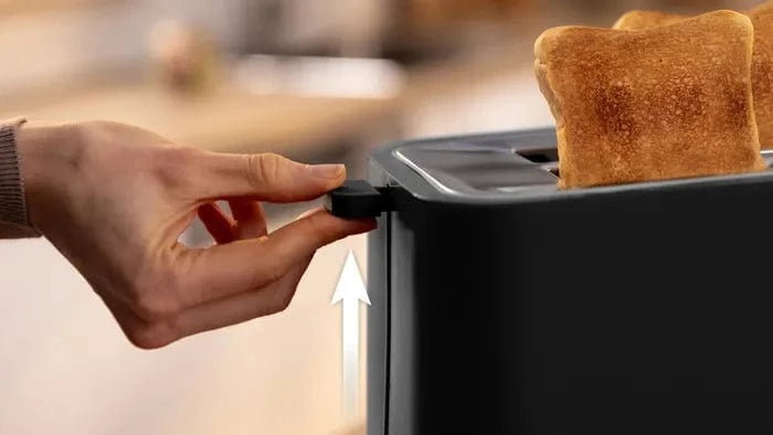 Bosch TOASTER Bosch 2 Slice MyMoment Compact Toaster Black TAT4M223