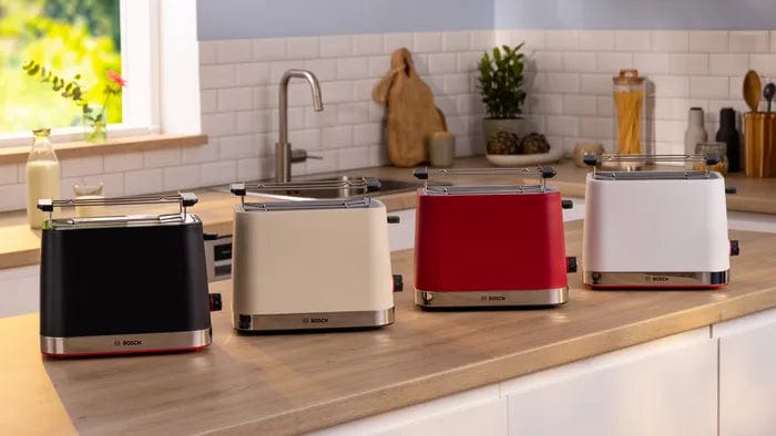 Bosch TOASTER Bosch 2 Slice MyMoment Compact Toaster White TAT4M221 (7623545290841)