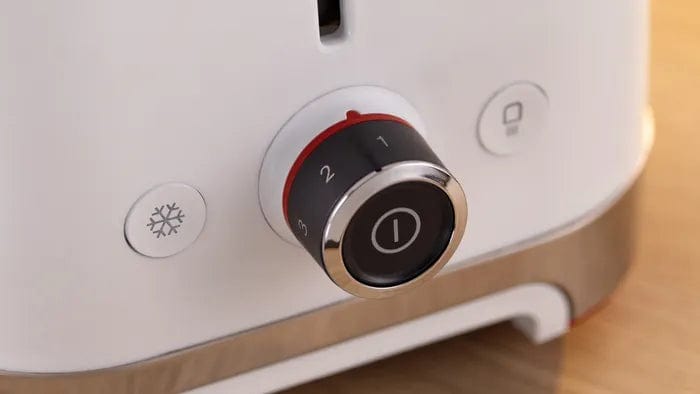 Bosch TOASTER Bosch 2 Slice MyMoment Compact Toaster White TAT4M221 (7623545290841)