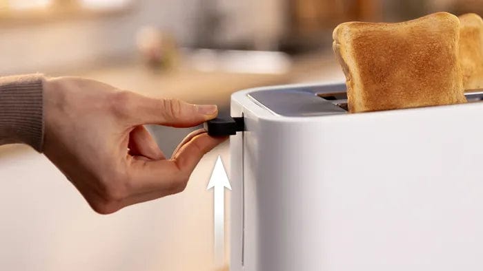 Bosch TOASTER Bosch 2 Slice MyMoment Compact Toaster White TAT4M221 (7623545290841)