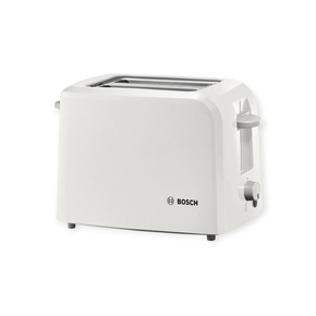 Bosch TOASTER Bosch 2 Slice Toaster Compact Class White TAT3A011 (6542643986521)