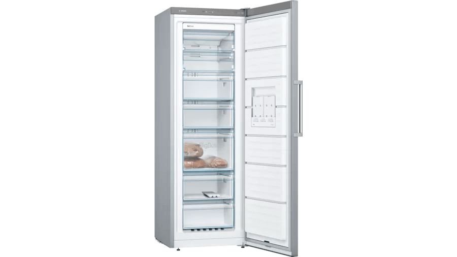 Bosch Upright Freezer Bosch 324L Inox Full Fridge KSV33NI31Z (7294849417305)