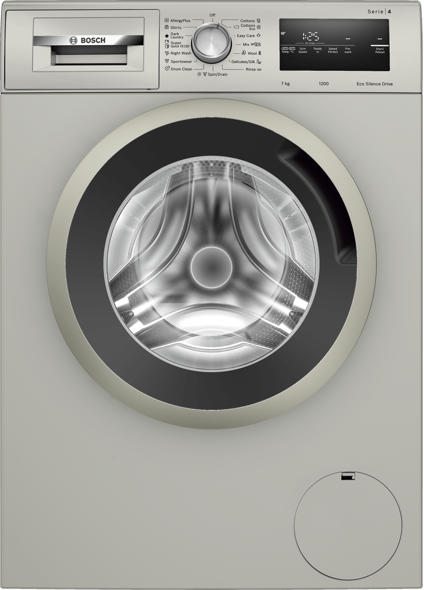 Bosch Washing Machine Bosch 7kg Silver Inox Front loader Washing Machine WAN24166ZA (7665626153049)