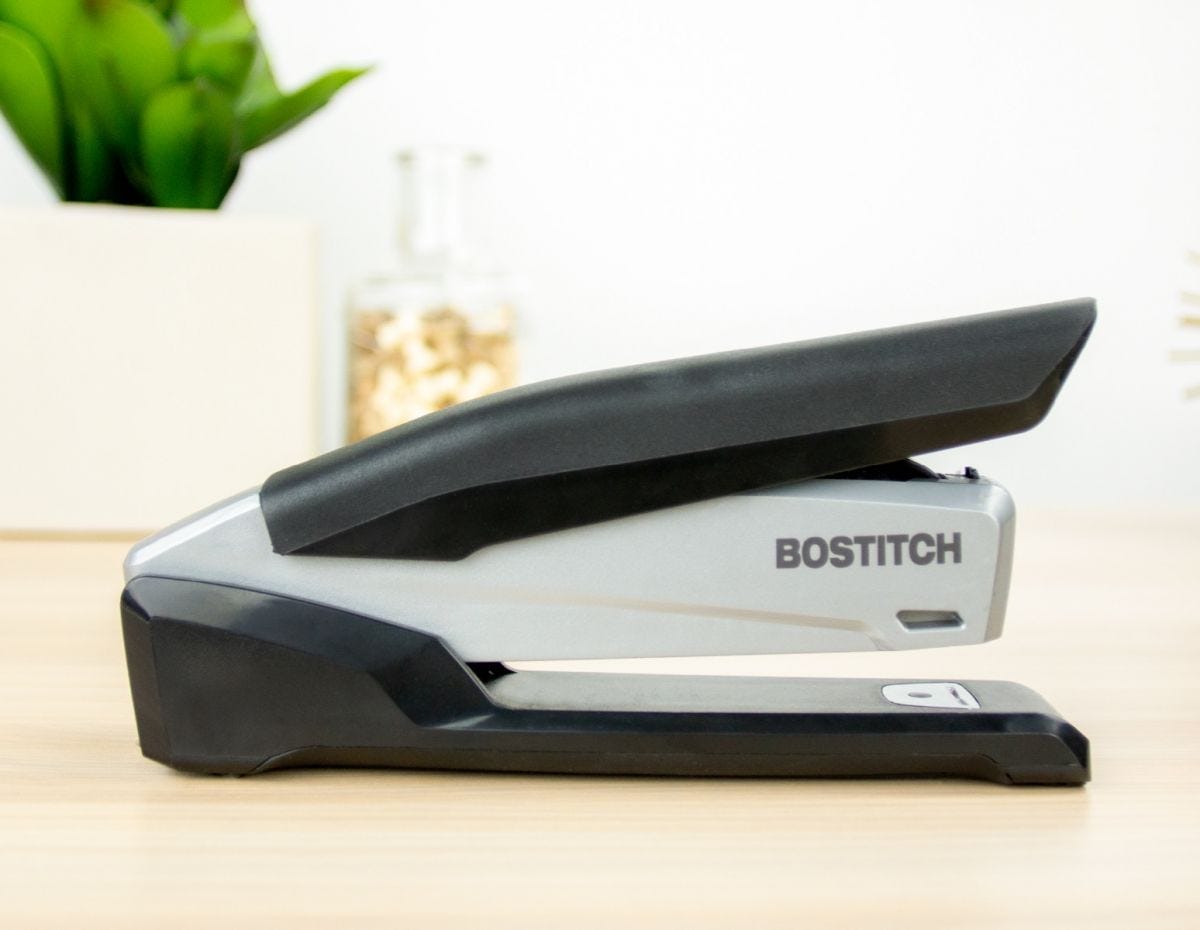 Bostitch School Stationery Bostitch InPower 20 Desktop Stapler Black/Silver 1108 (7409424564313)