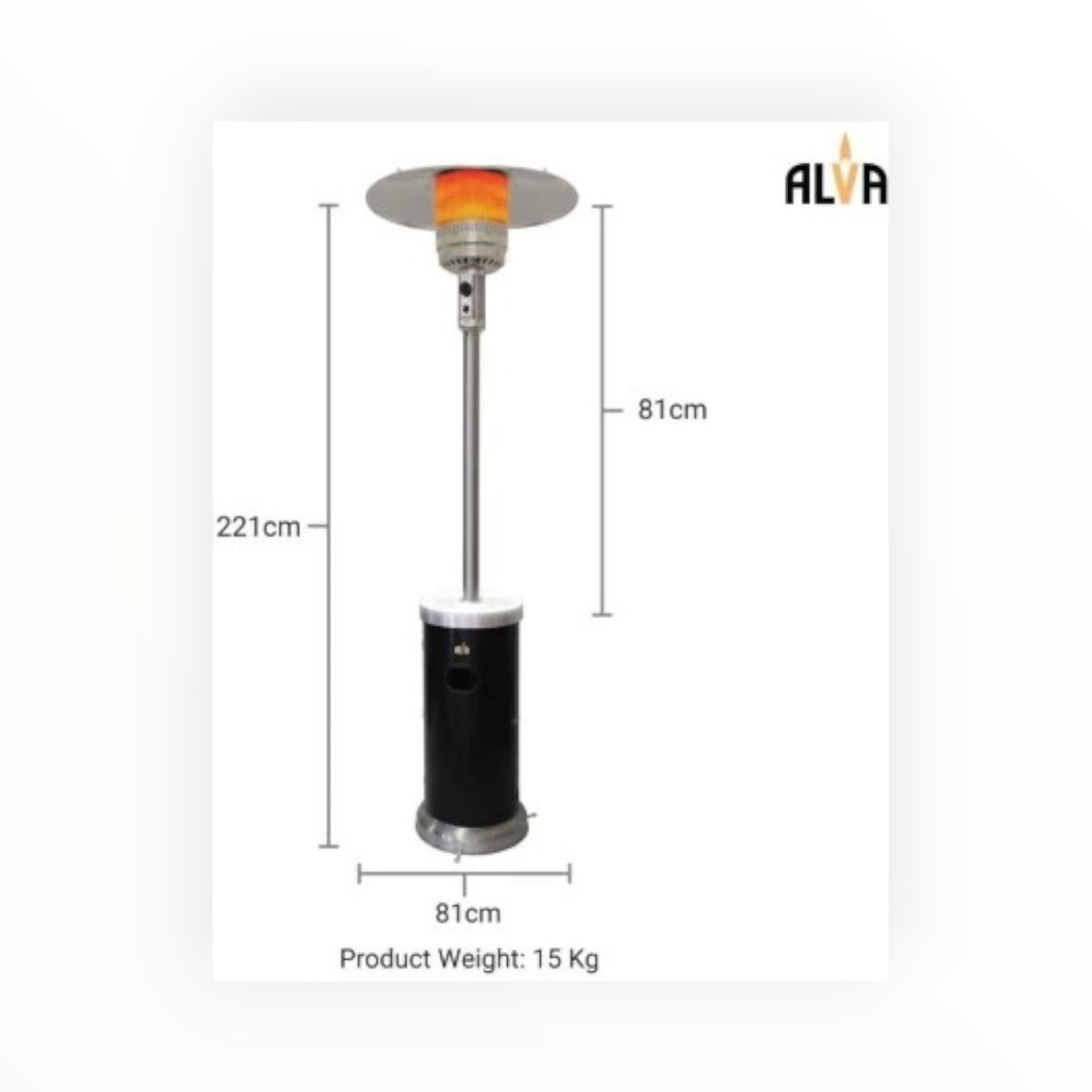 Alva Patio Heater GHP 19
