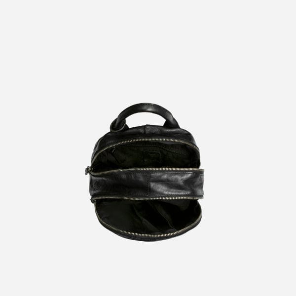 Brando Backpack Brando Leather Backpack Black