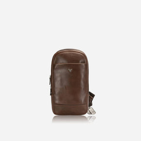 Brando Crossbody Bag Brando Brosnan One Strap Backpack, Brown (7680184615001)