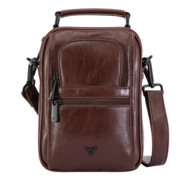 Brando Hand Bag Brando Gent’s Winchester Leather Bag Brown 3350