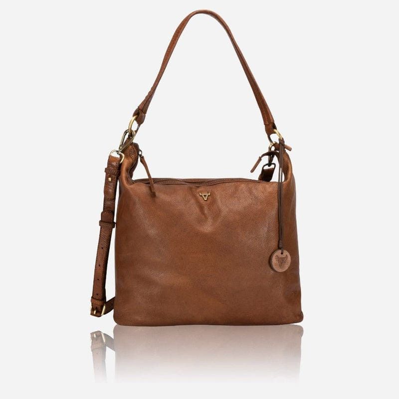 Brando Hand Bag Brando Winslet Ladies Hobo Sling Bag Cognac 2652