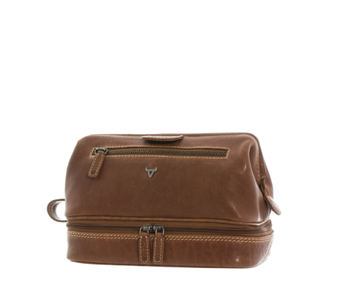 Brando Leather Backpack Brando Vintage Leather Wash Bag Tan 9290