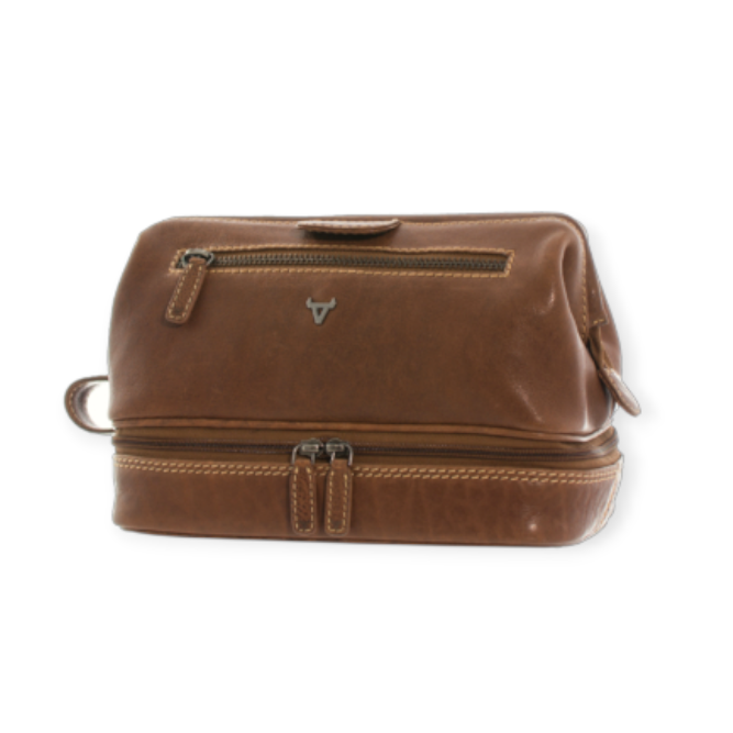 Brando Leather Backpack Brando Vintage Leather Wash Bag Tan 9290