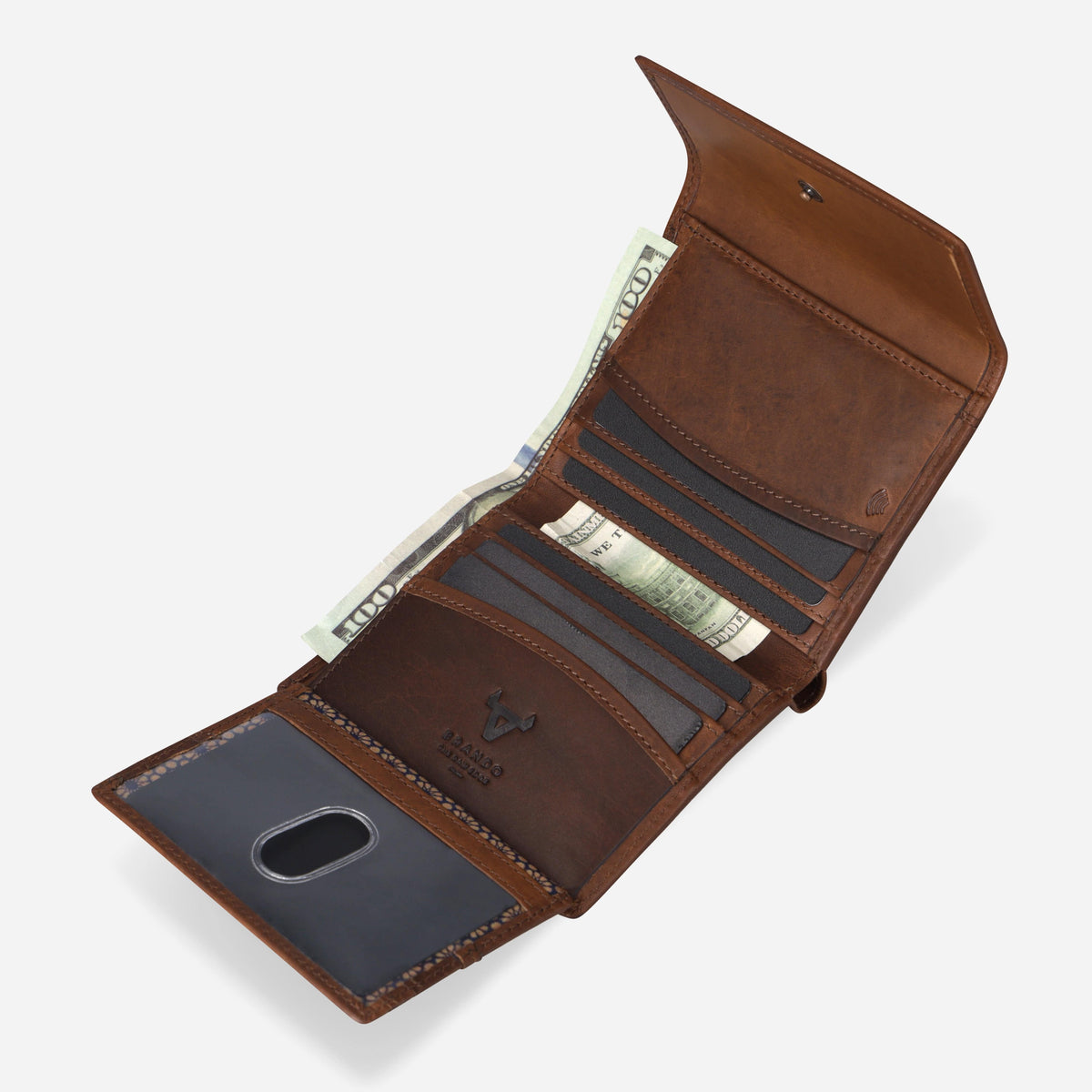 Brando Wallet Brando Jamie Brown Compact Purse