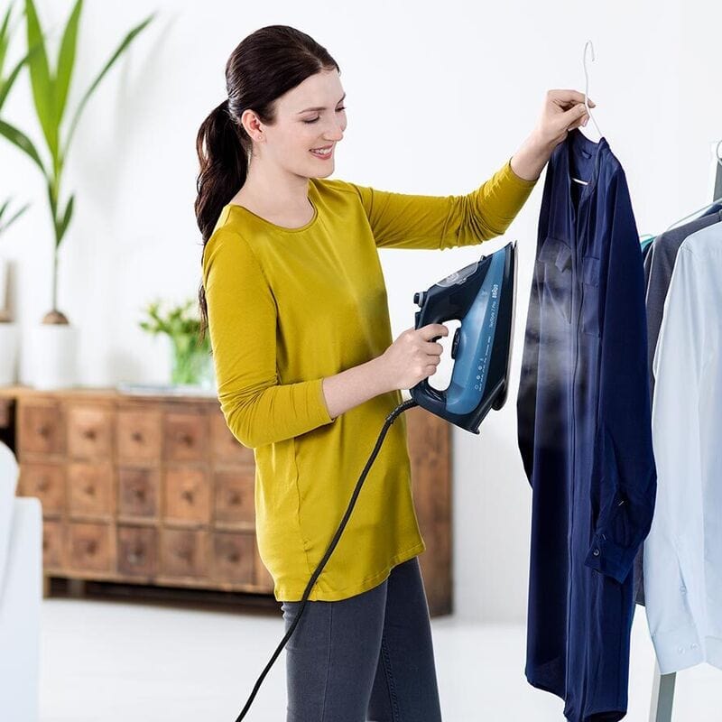 BRAUN IRON Braun TexStyle 7 Pro Steam Iron Blue SI7160BL