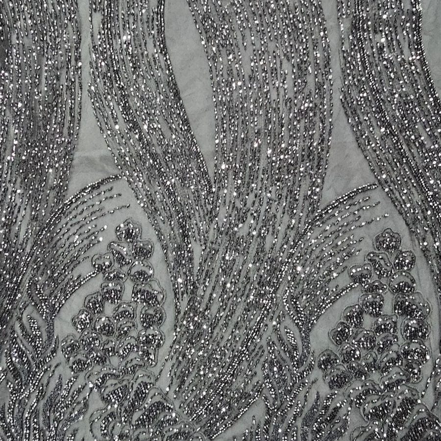 BRIDAL FABRIC Dress Fabrics Black Bridal Fabric 16063 150cm (7912500887641)