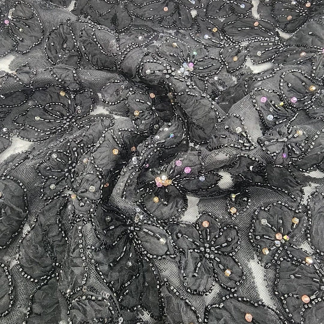 BRIDAL FABRIC Dress Fabrics Bridal Lace Fabric Riley 130cm (7526727549017)