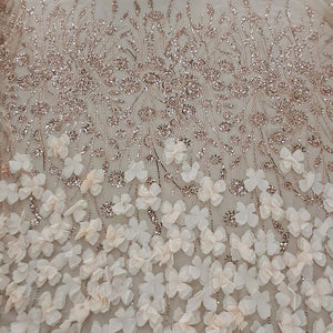 BRIDAL FABRIC Dress Fabrics Cream Madison Evening Wear 150cm (7879370473561)