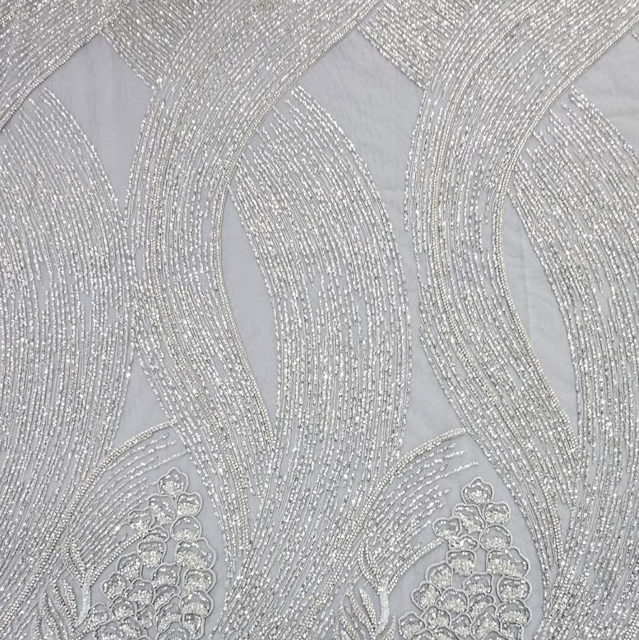 BRIDAL FABRIC Dress Fabrics Grey Bridal Fabric 16063 150cm (7912500887641)