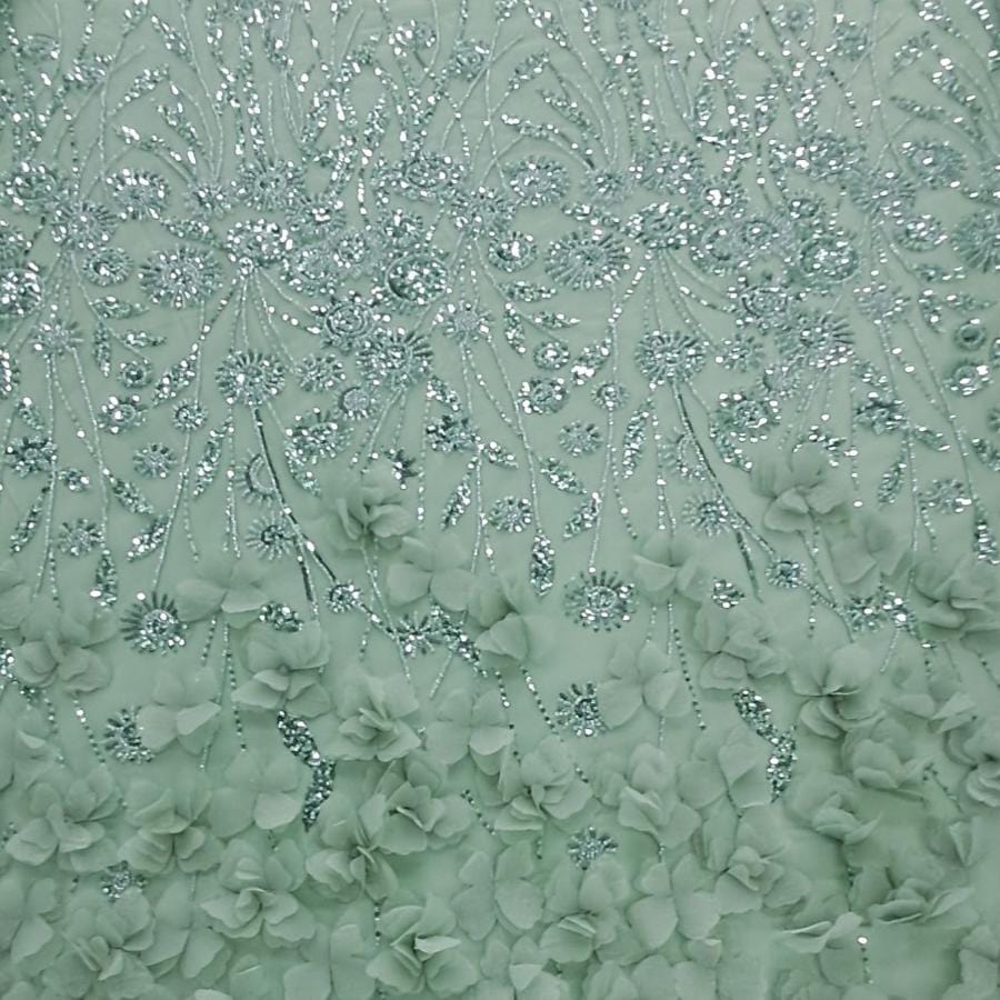 BRIDAL FABRIC Dress Fabrics Sage Madison Evening Wear 150cm (7879370473561)