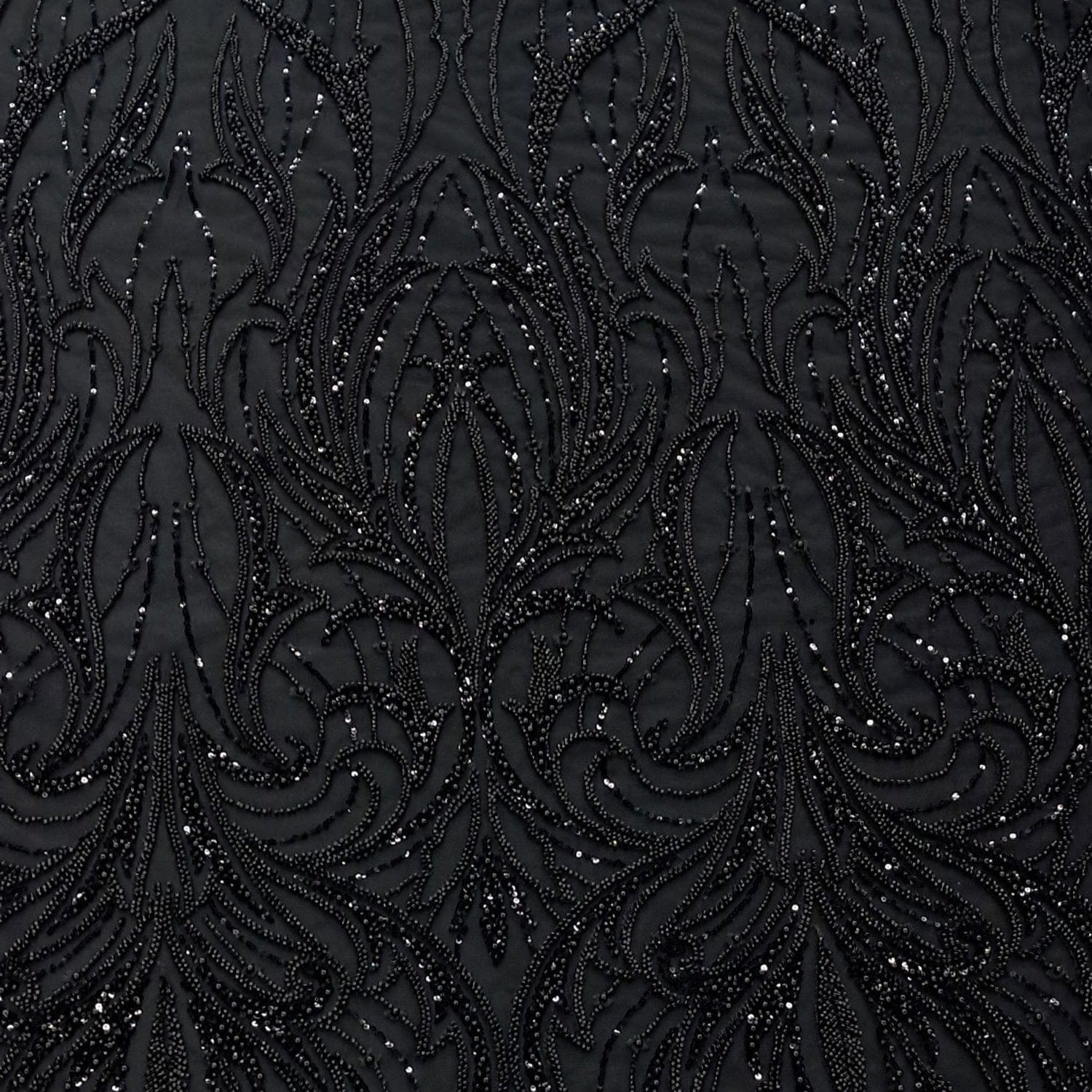 BRIDAL LACE Dress Fabrics Black Zoey Evening Wear (7787107385433)