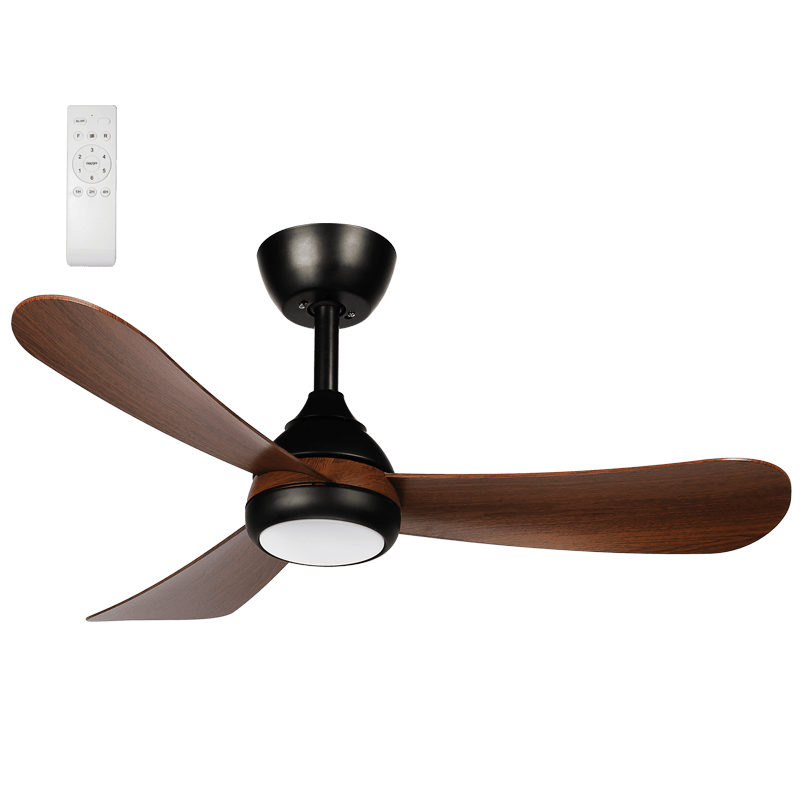bright star Ceiling Fan Bright Star Ceiling Fan FCF116  (Black, with Light)