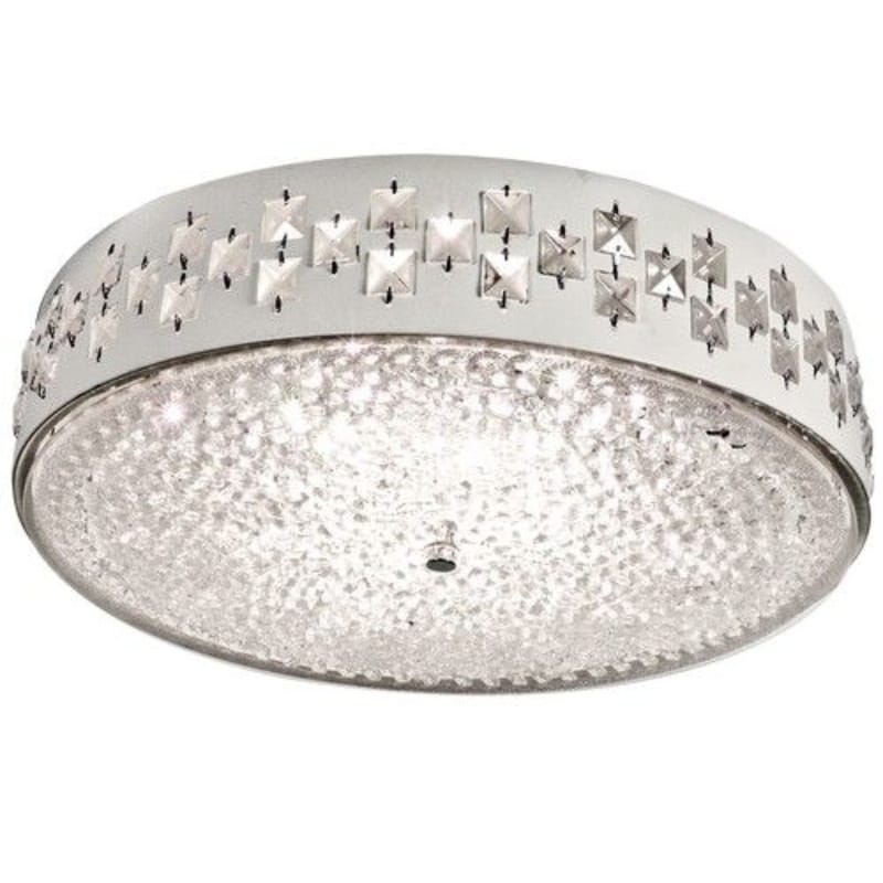 Bright Star Ceiling Fitting Brightstar CF118/24 WATT LED 24W LED Ceiling Fitting with Glass and Crystals