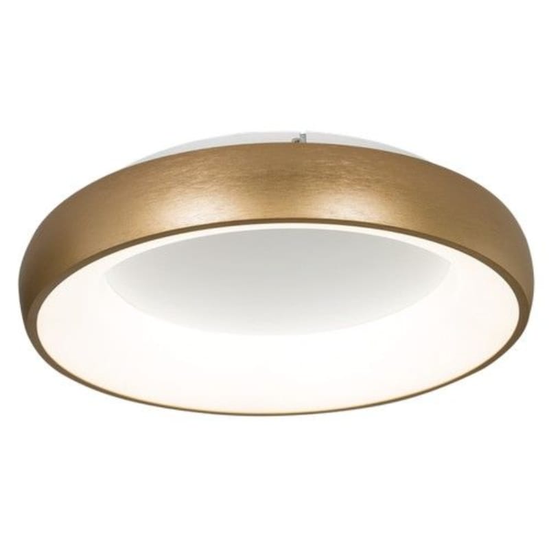 Bright Star Ceiling Fitting Brightstar CF276 GOLD 28W LED CCT Acrylic and Metal Ceiling Light Brushed Gold