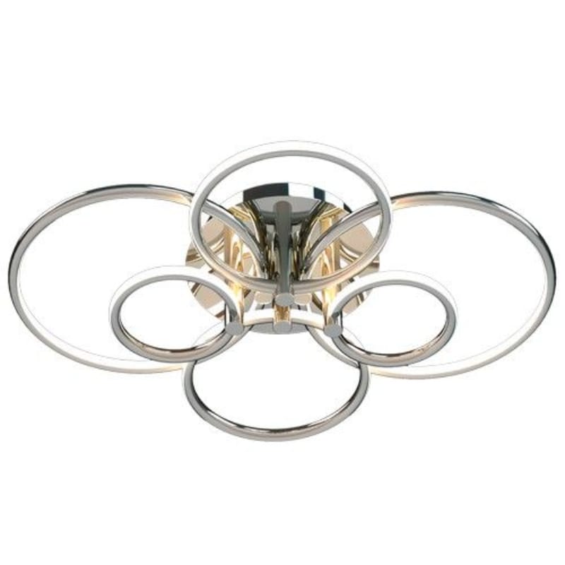 Bright Star Ceiling Fitting Brightstar CF727 CHROME Aluminium and Plastic 80W LED Ceiling Fitting