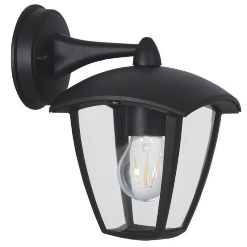 Bright Star Lantern Brightstar L361 BLACK 4 Panel Down Facing Black