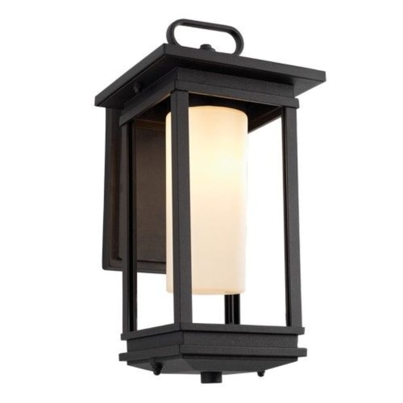 Bright Star Lantern Brightstar L514 BLACK Down Facing Aluminium with Frosted Glass