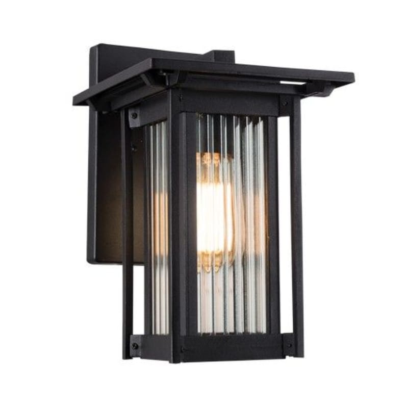 Bright Star Lantern Brightstar L516 BLACK Down Facing Aluminium with Opaque Glass