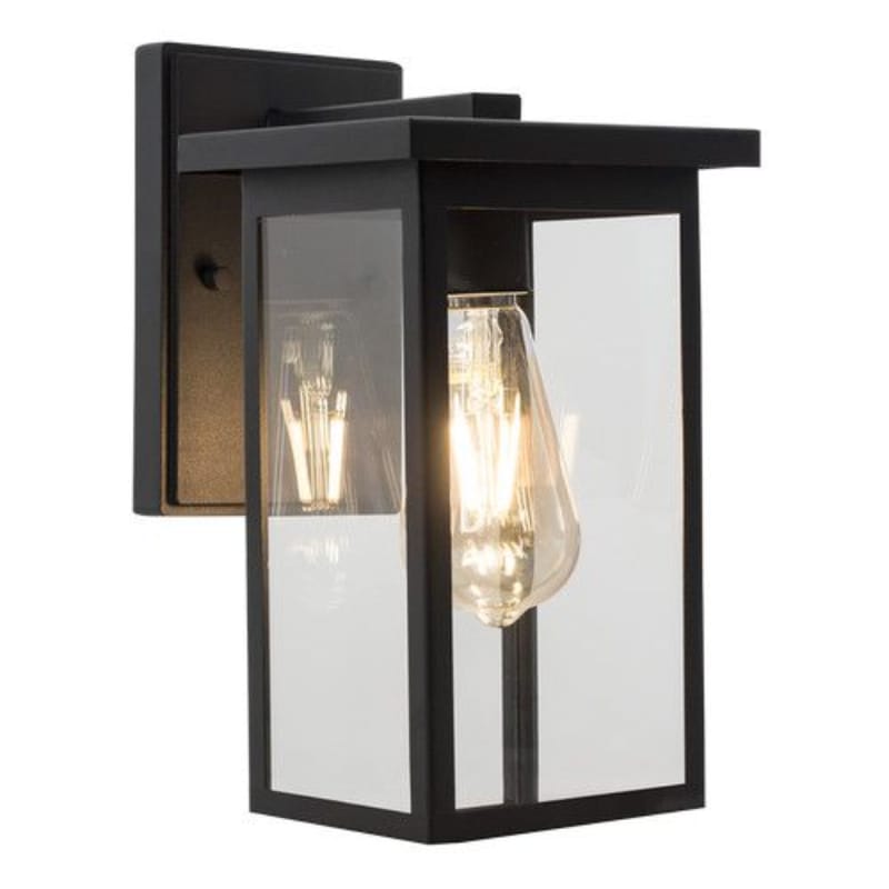 Bright Star Lantern Brightstar L534 BLACK Metal with Clear Glass, IP54