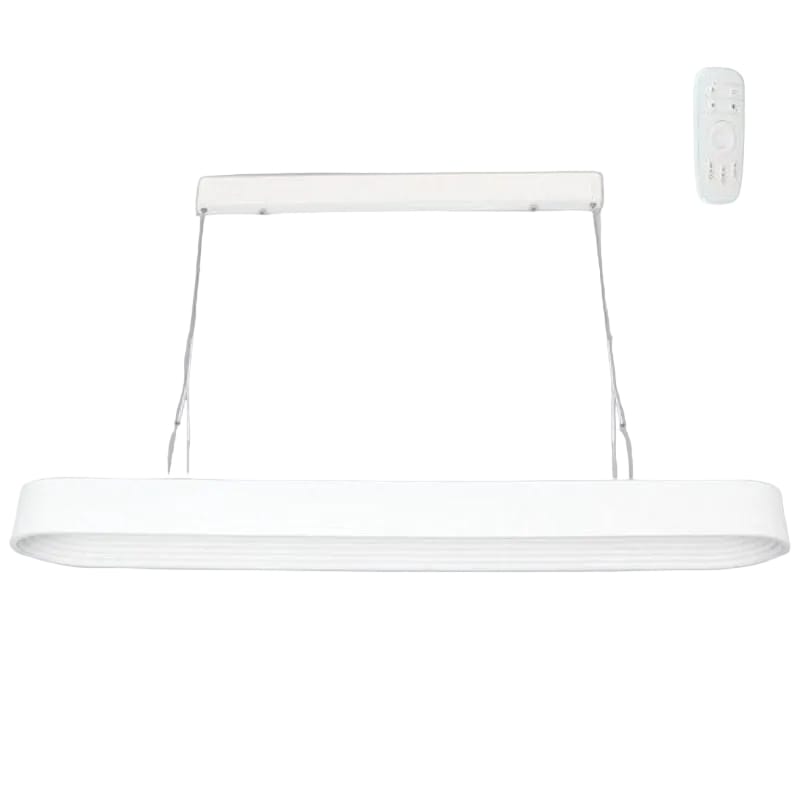 Bright Star PENDANT Brightstar PEN688 WHITE 44W LED CCT Metal and Plastic Pendant with Remote Control White