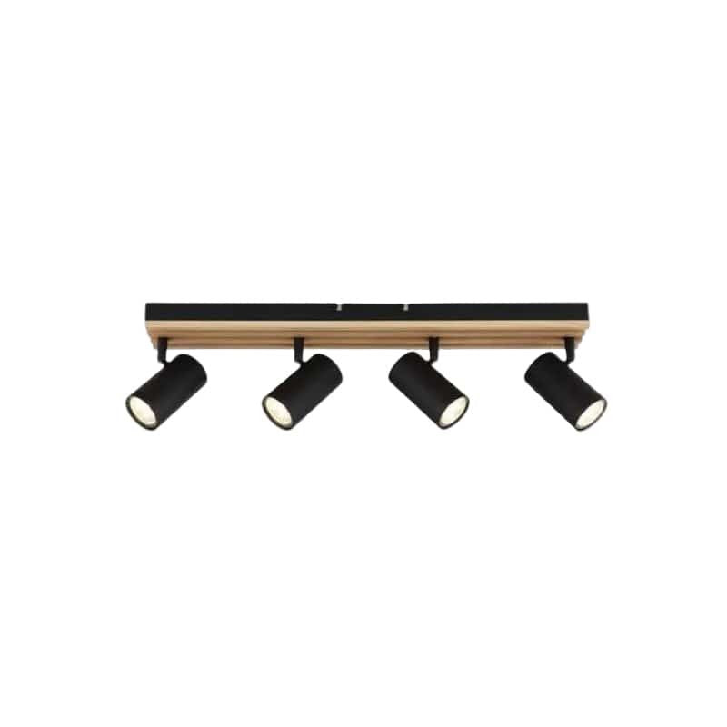 bright star Spotlight Bright Star Spotlight Wood Black S423/4 GU10
