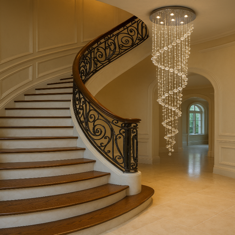 BRIGHTSTAR LIGHTING CHANDELIER Bright Star Lighting Chandelier Crystal CH233/10